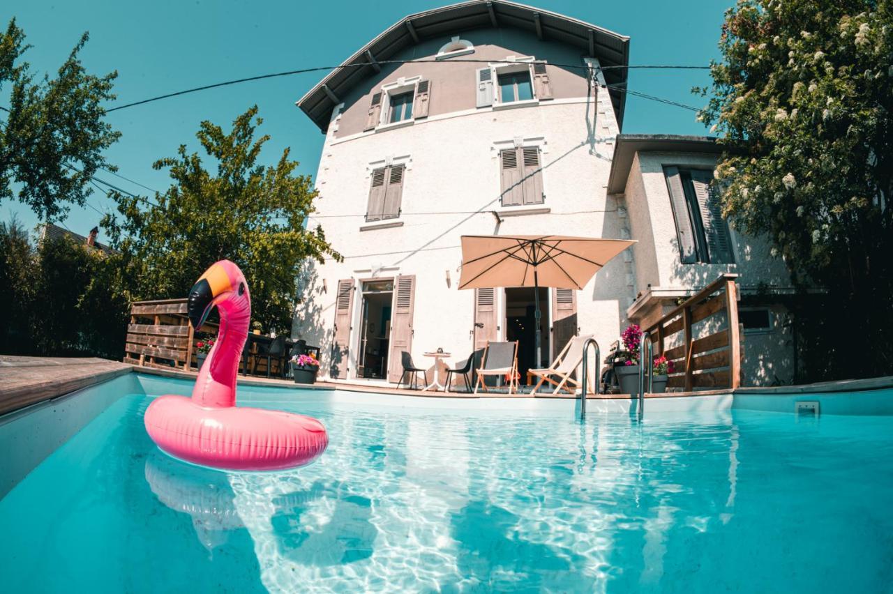 Le Serenite - T3 En Maison De Ville Avec Piscine Annecy Eksteriør billede