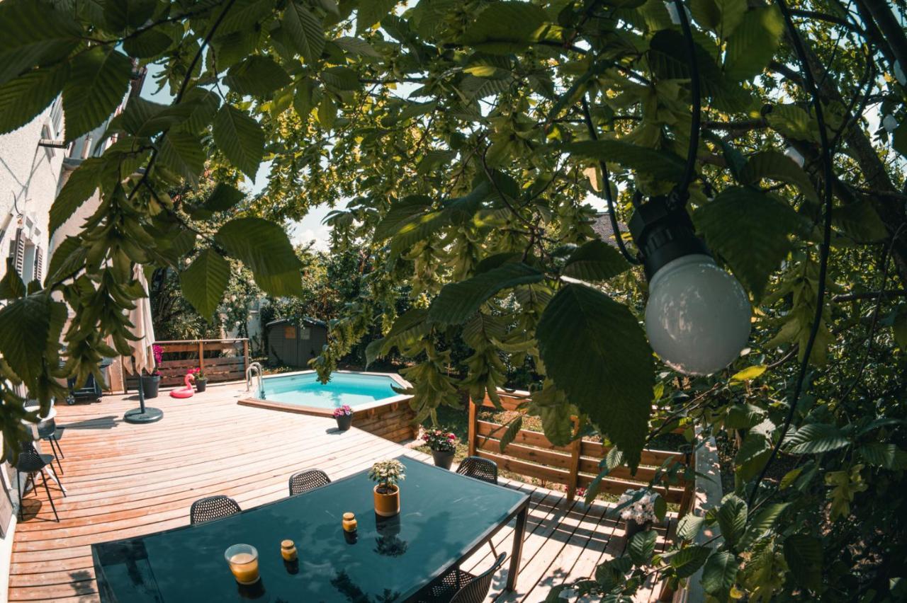 Le Serenite - T3 En Maison De Ville Avec Piscine Annecy Eksteriør billede